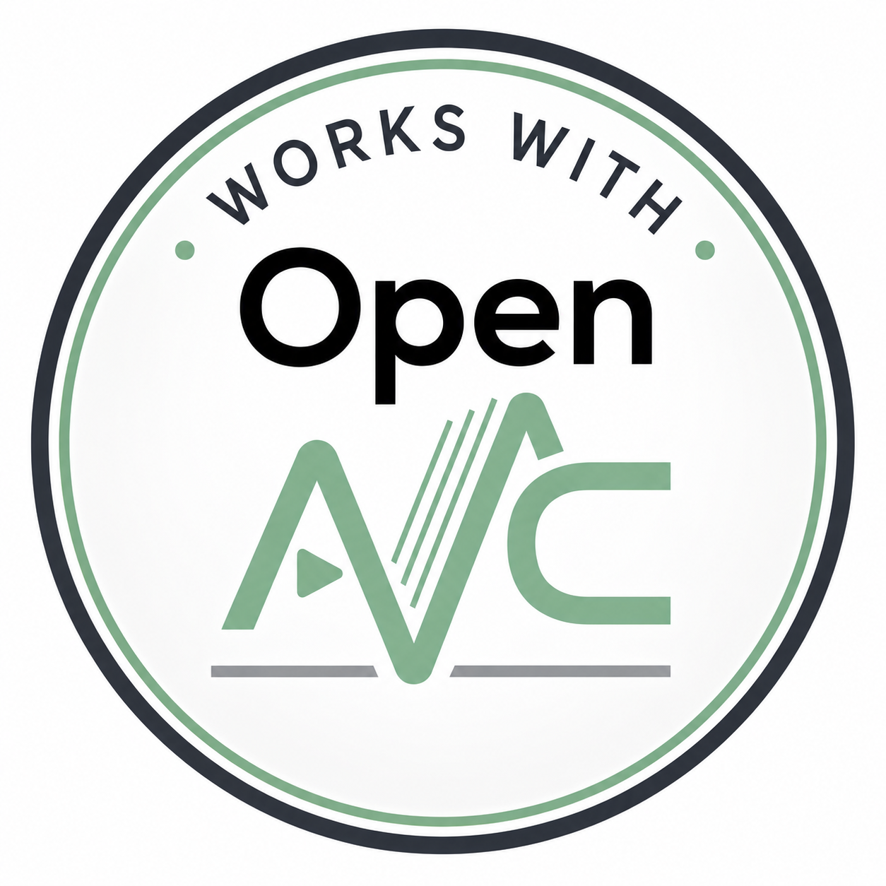Works with OpenAVC certification badge